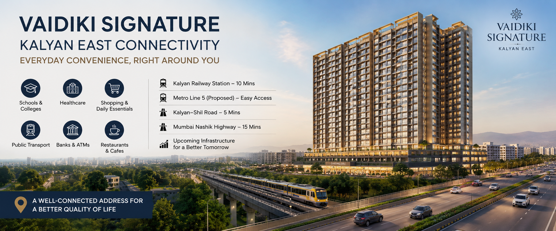 Vaidiki Signature Kalyan East Connectivity Vaidiki Signature Kalyan East Connectivity